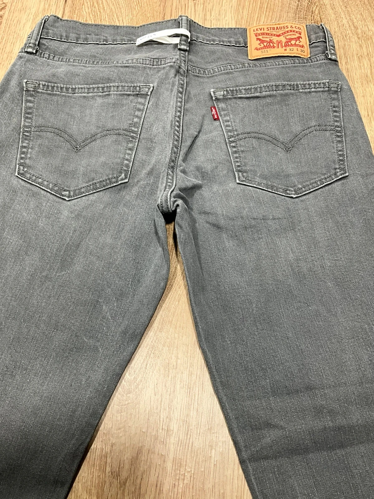 Jean Levi's 511 Coupe Slim W32 L30 Vintage 99% Coton GrisLvh 249 – photo 8